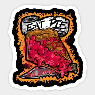 Eat Pie, Kill Demons Sticker